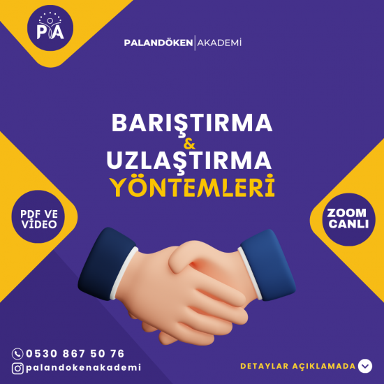 Barıştırma ve Uzlaştırma Teknikleri