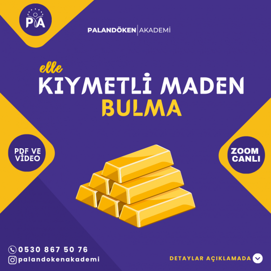 Elle Kıymetli Maden Bulma