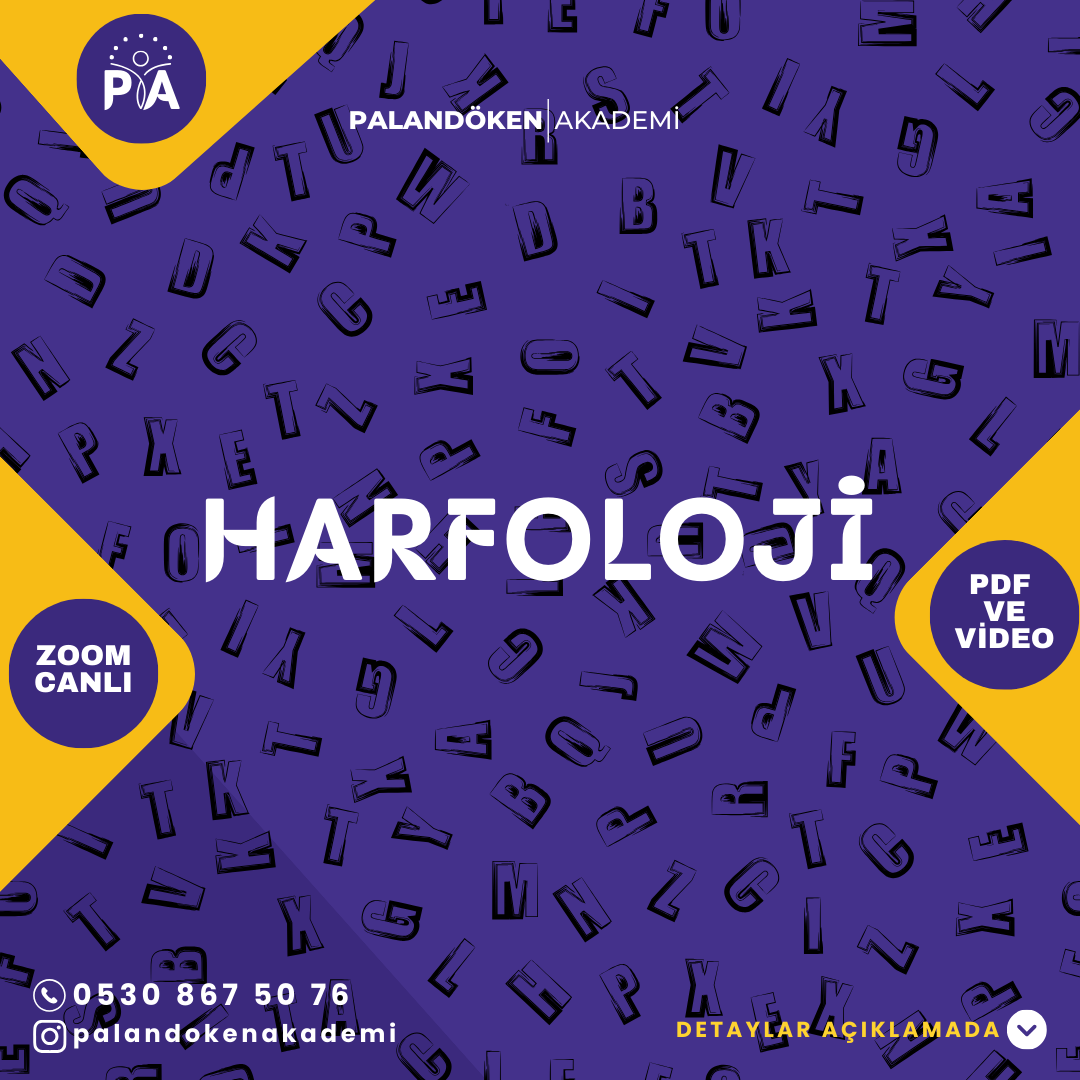 Harfoloji (Harfle Şifa Çalışması)