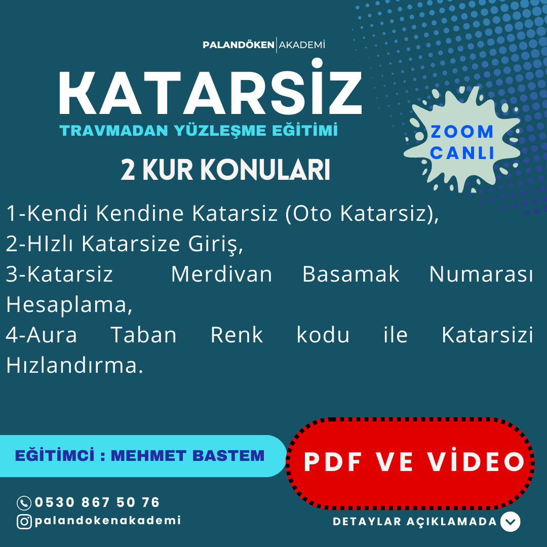 Katarsis (Travma Yüzleşme) 2.Kur